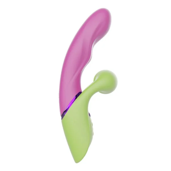 Macetando Vibrador Penetrável Com Função Tapping e Estimulador de Clitóris - Imagem 3