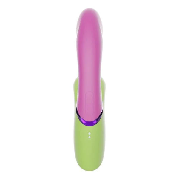 Macetando Vibrador Penetrável Com Função Tapping e Estimulador de Clitóris - Imagem 4
