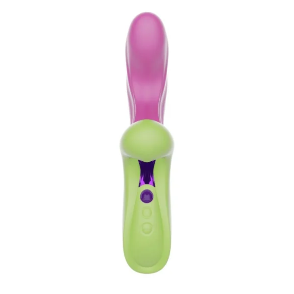 Macetando Vibrador Penetrável Com Função Tapping e Estimulador de Clitóris - Imagem 6