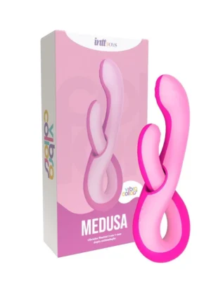 Medusa Vibrador Flexível 2 em 1 com Dupla Estimulação