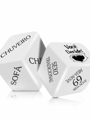 Dado Jogo Cubo do Amor Hot com 2 Unidades