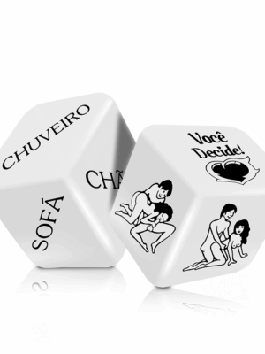 Dado Jogo do Prazer Hot com 2 Unidades