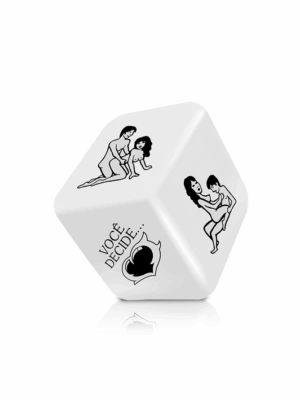 Dados Posições Hétero com 1 Unidade Branco