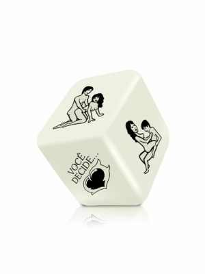 Dado Posições Hétero Glow com 1 Unidade