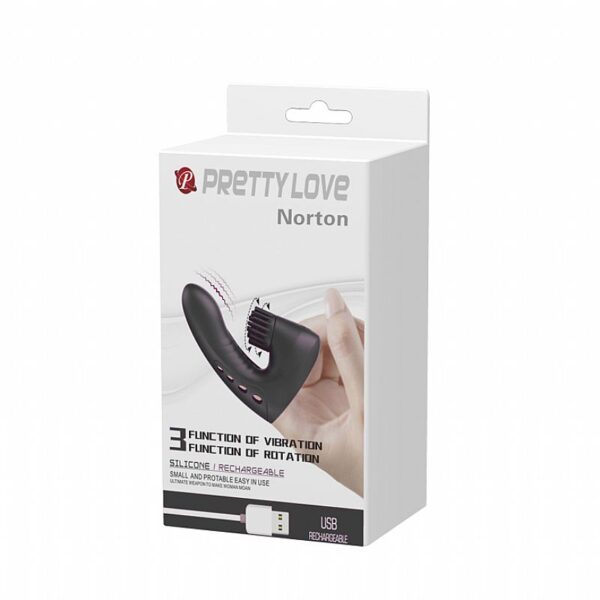 Dedeira com Estimulador de Clitóris Recarregável- Magic Drill - Pretty Love - Imagem 3