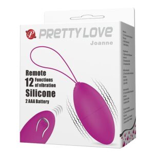 Bullet - Controle Remoto e 12 vibrações - Joanne - Pretty Love