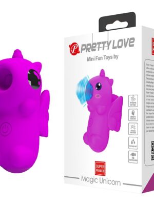 Dedeira com Pulsação / Recarregável - Magic Unicorn - Pretty Love