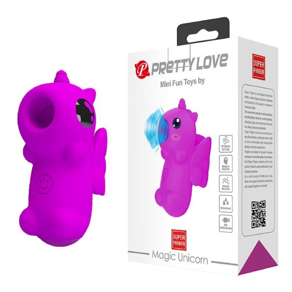 Dedeira com Pulsação / Recarregável - Magic Unicorn - Pretty Love