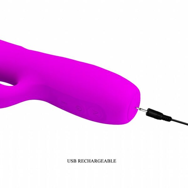 Vibrador de Ponto G e Clitóris com Vai e vem - Melanie - Pretty Love - Imagem 6