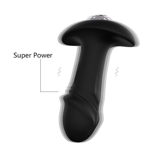 Plug Anal StarArrow com Vibro - Silicone Extra Macio - 10cm - S-Hande - Imagem 5