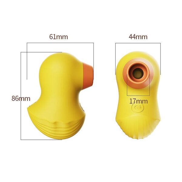 Pato Estimulador de clitóris com Pulsação - Cutie Baby - Dibe - Imagem 6