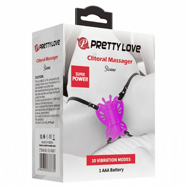 Vibrador de calcinha - Formato de Borboleta ( Estilo Cinta ) - Imagem 6