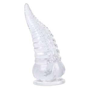 Plug Anal em Silicone - Formato de Dildo com Ventosa