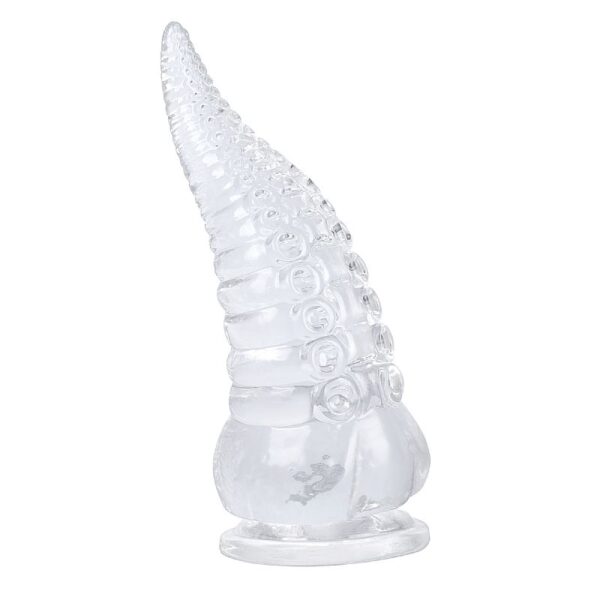 Plug Anal em Silicone - Formato de Dildo com Ventosa