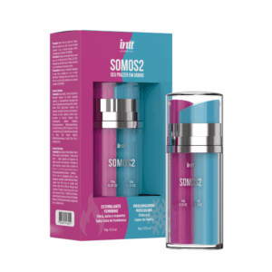 SOMOS2 para casal - Gel Excitante Feminino Esquenta Pulsa e Vibra + Pronlongador Masculino Que Esfria