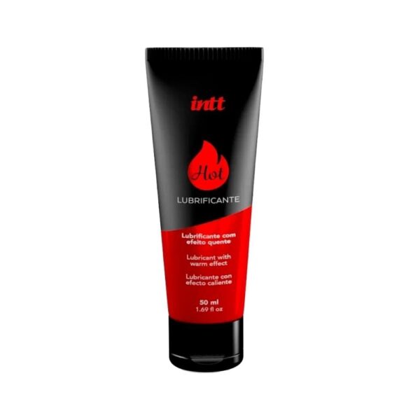 Lubrificante Corporal Hot Morango com Efeito Quente e Irresistível
