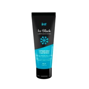 Ice Black Lubrificante à Base de Água Aroma de Menta e Efeito Gelado