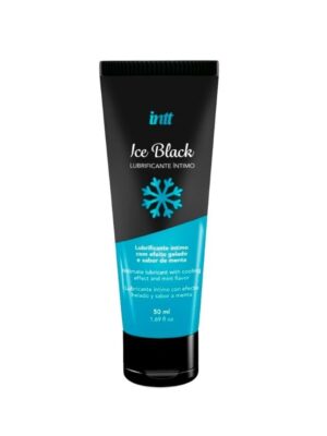 Ice Black Lubrificante à Base de Água Aroma de Menta e Efeito Gelado