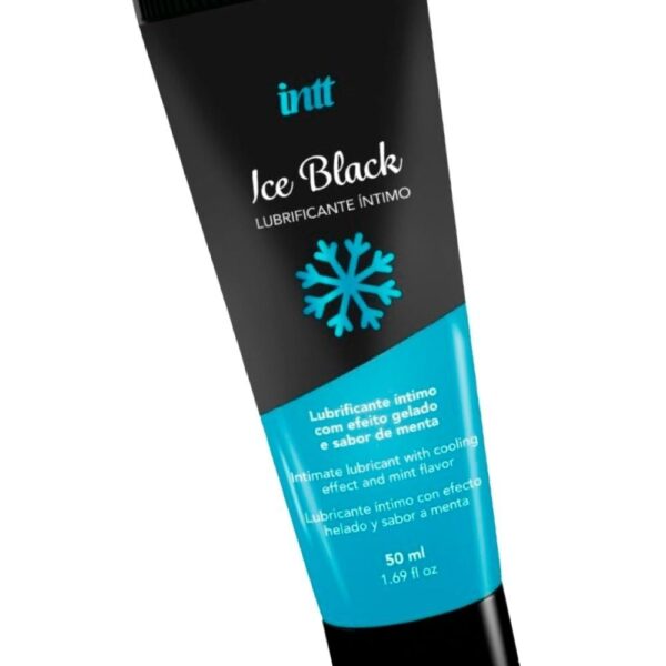 Ice Black Lubrificante à Base de Água Aroma de Menta e Efeito Gelado - Imagem 2