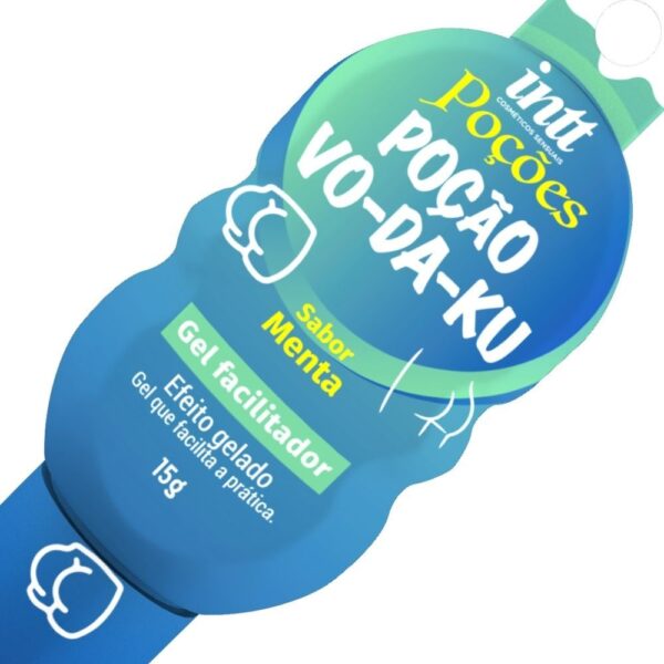 Poção Vo-Da-Ku Gel Facilitador com Aroma de Menta - Imagem 3