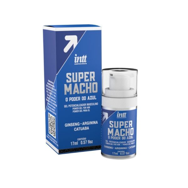 Super Macho Masculino O Poder do Azul Gel Pontencializador