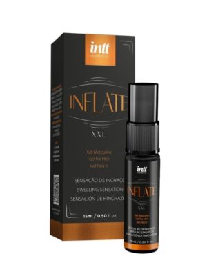 Inflate Óleo Masculino com Efeito Quente e Sensação de Inchaço