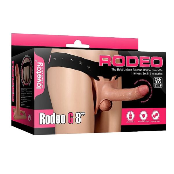 Capa com Cinta Peniana - Rodeo G 8 - Lovetoy - Imagem 8