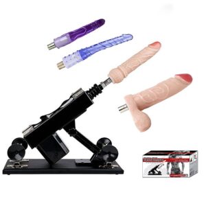 Máquina do Sexo com 4 Dildos - Powerful Driving