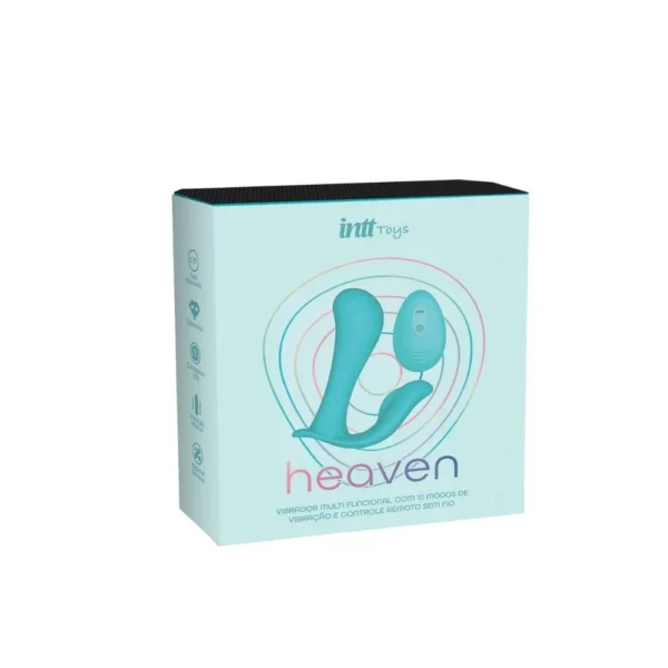 Heaven Nude Vibrador Clitoriano e Vaginal com Controle Remoto Sem Fio - Imagem 3
