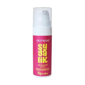 Sugalik Gel Sugador Líquido Sabor Frutas Vermelhas 15g