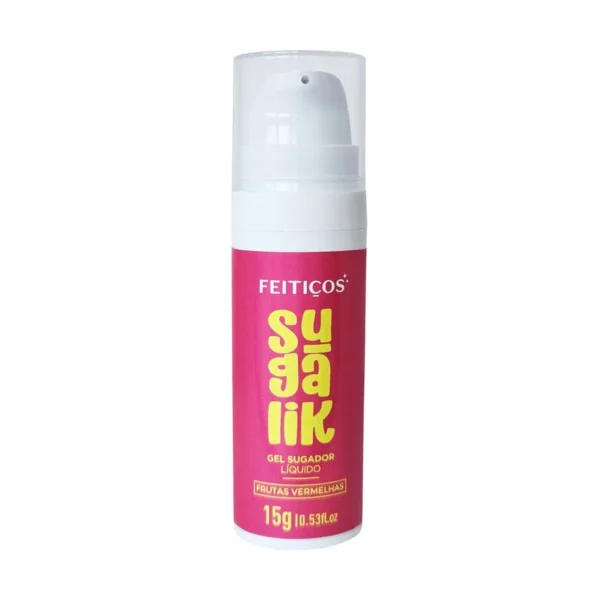 Sugalik Gel Sugador Líquido Sabor Frutas Vermelhas 15g
