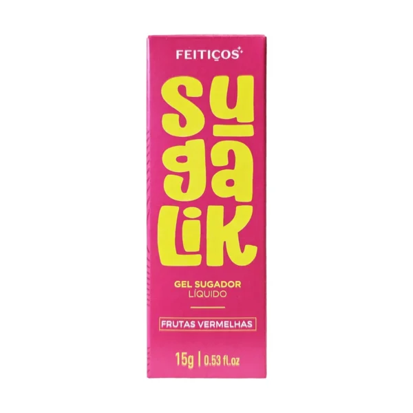 Sugalik Gel Sugador Líquido Sabor Frutas Vermelhas 15g - Imagem 3